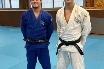Audran et Aleksandr, nouveaux professeurs diplômés du BPJEPS en 2025