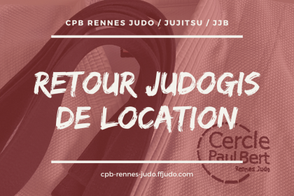 RETOUR JUDOGIS DE LOCATION