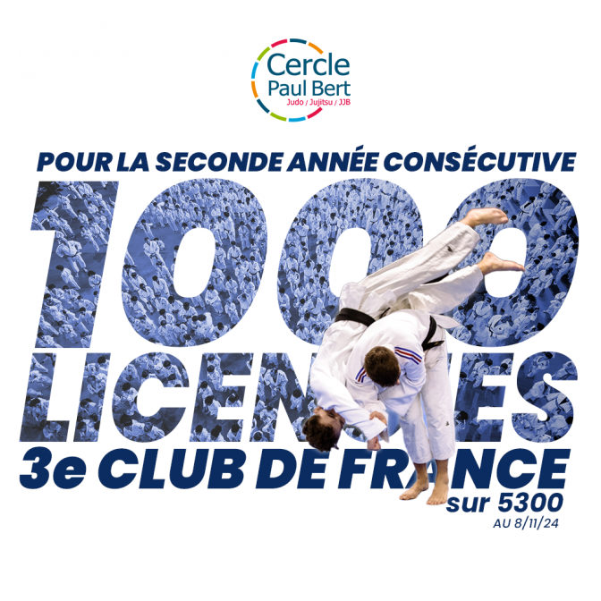 Image de l'actu '1000 licenciés pour le 2nd année consécutive'