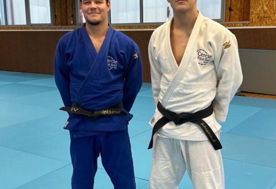 Audran et Aleksandr, nouveaux professeurs diplômés du BPJEPS en 2025
