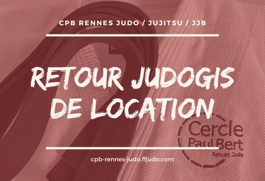 RETOUR JUDOGIS DE LOCATION