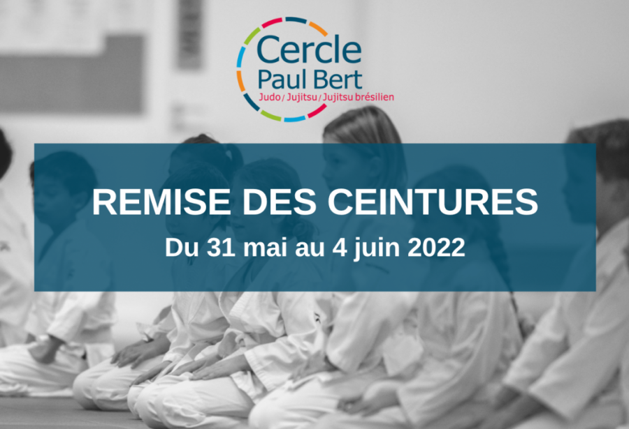 Photos de la remise des ceintures 2022