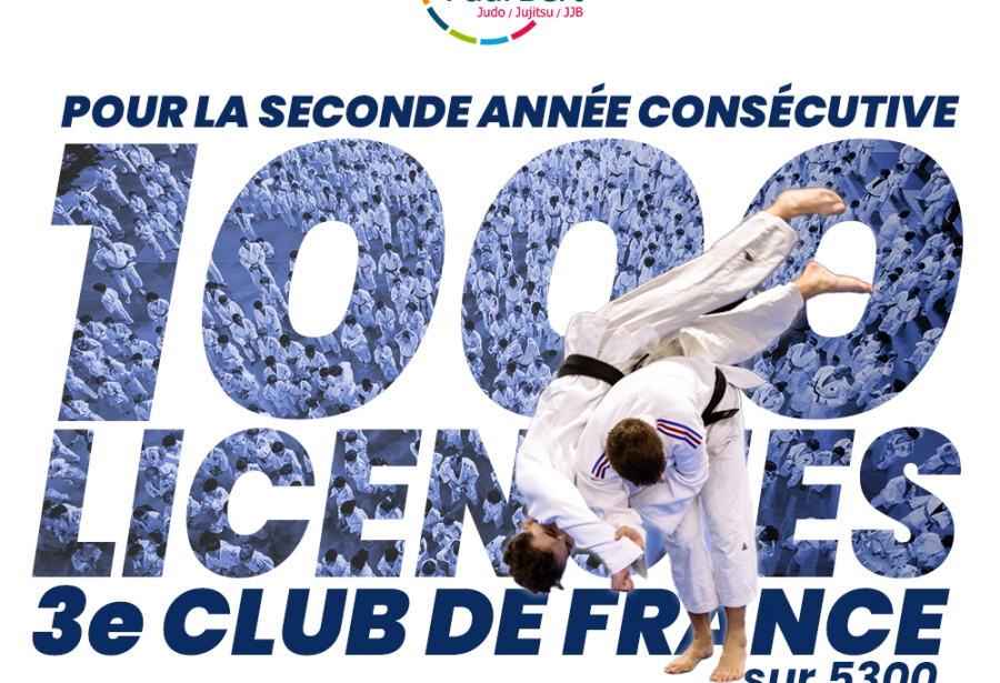 1000 licenciés pour le 2nd année consécutive